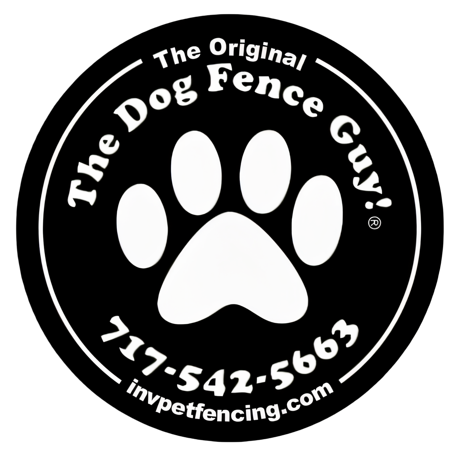 The Dog Fence Guy!® logo